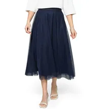 Zero Tüllrock Damen Blau 36