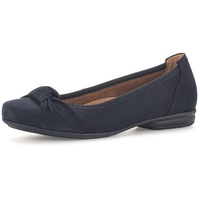 Gabor Comfort Sportliche Ballerinas, blau 40,5