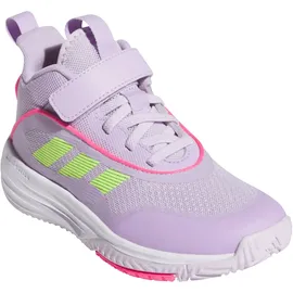adidas Ownthegame 3.0 Schuhe Basketball, Ice Lavender/Lucid Lemon/Powder Plum, 38 EU Child, Ice Lavender Lucid Lemon Powder Plum, 5 UK Child