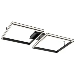 LED Deckenleuchte, Fernbedienung, Timer, dimmbar, B 104,8cm