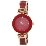 Anne Klein Women's Genuine Diamond Dial Bangle Watch