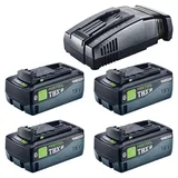 Festool 18 V Energie Set mit 4 x 8,0 Ah Akku + Ladegerät