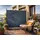 Quick Star Paravent 180 x 178 cm Grau Metall, 178x180 Sonnen- - Sichtschutz