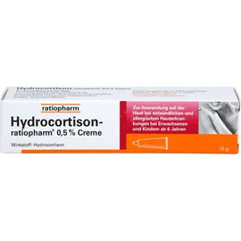 Ratiopharm Hydrocortison-ratiopharm 0,5% Creme 15 g