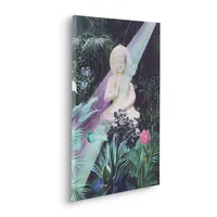 KOMAR Canvasbild Garden of Silence - 60 cm - Bild Auf Keilrahmen - Modern