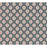 A.S. Création Retro-Tapete 0,53 x 8,5 m 395371 Blau/Gelb/Pink
