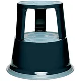 BRB-Lagertechnik Brb Rollhocker aus Stahlblech, 3 Lenkrollen, Höhe 430 mm, Tragkraft 150 kg, schwarz