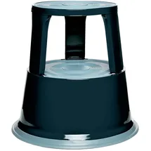 BRB-Lagertechnik Brb Rollhocker aus Stahlblech, 3 Lenkrollen, Höhe 430 mm, Tragkraft 150 kg, schwarz