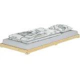Erst-Holz 80 x 190 cm Braun