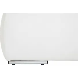 DOMO collection Moric Kunstleder Softlux weiß/grau