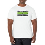 Fox Racing Herren Premium-t-shirt Kawasaki Stripes T Shirt, Optic White, L EU