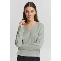 Oxmo V-Pullover Grau S