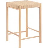 House Nordic Barhocker Abano 42 x 66,5 x 42 cm Natur