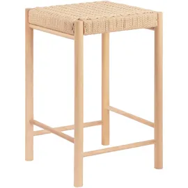 House Nordic Barhocker Abano 42 x 66,5 x 42 cm Natur