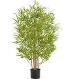 Tectake Künstlicher Bambusbaum Bambosa, realistische Textur - 120 cm,