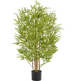 Tectake Künstlicher Bambusbaum Bambosa, realistische Textur - 120 cm,