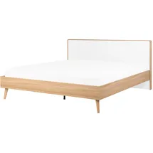 Beliani Serris 180 x 200 cm Hellbraun