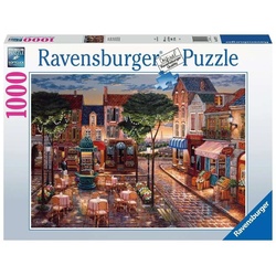 Ravensburger Puzzle Ravensburger Gemaltes Paris, 1000 Teile Puzzle, Puzzleteile bunt