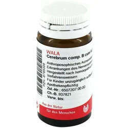 Cerebrum Comp. B cum Auro compositus Globuli