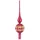 INGE-GLAS Christbaumspitze Glas 31cm mit Ornamenten - Gentle Pink