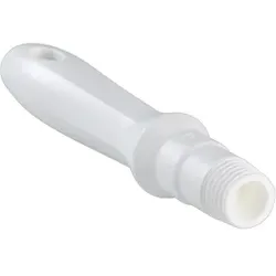 Vikan Mini-Stiel, 160 mm, Wird für u.a. Rohrbürsten und Handschaber verwendet, Farbe: weiß