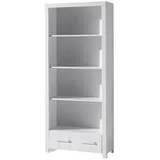 58 aufm Kessel Karalynn Standregal 87 x 39 x 206 cm Weiß