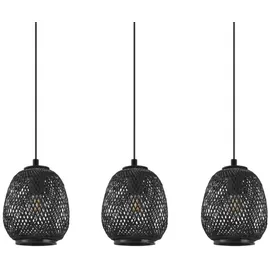 EGLO Dembleby 3-flg. schwarz