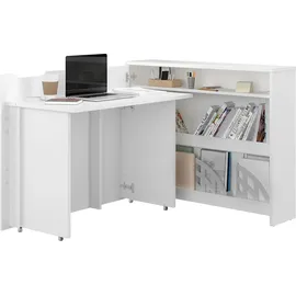 Mirjan24 Eckschreibtisch Work Concept Weiß