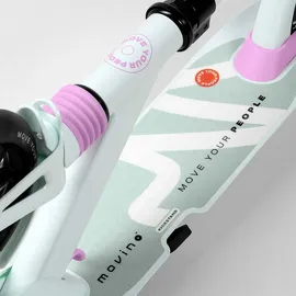 Movino City Light LED-Cityscooter Blau
