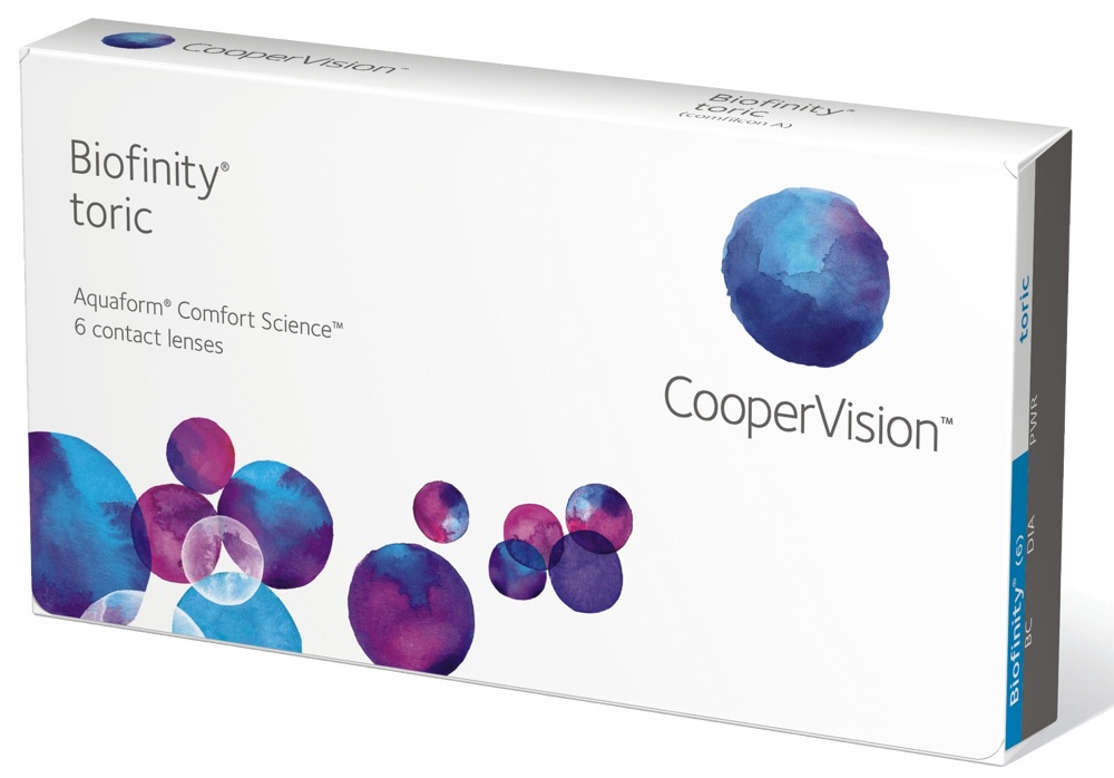 Biofinity toric 6er Monatslinsen Cooper Vision