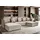 lookway WOHNLANDSCHAFT APOLLO U mit Schlaffunktion und Bettkasten Castel 15