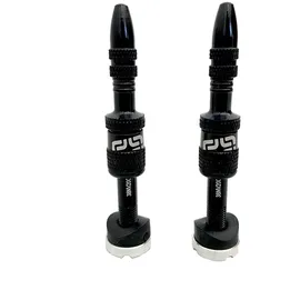 e*thirteen Quick Fill Tubeless Ventile 23-30 mm schwarz