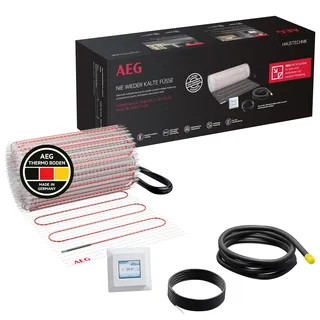 AEG Turbo Thermo Boden TBS TC 200/1,5 Set Plus, Komplettset 1,5 m2, 200 W/m2, weiß
