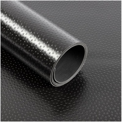 Floordirekt Bodenschutzmatte »PVC-Bodenbelag "Dots", Viele Größen, Bodenschutz« 120 cm x 50 cm