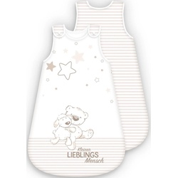 Babyschlafsack BABY BEST "Lieblingsmensch" Gr. L: 70 cm, beige Baby Schlafsäcke Babyschlafsack Babyschlafsäcke Schlafsack
