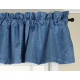 Stylemaster Gabrielle Schaumstoffpolster Querbehang, 56 von 43 cm, blau, Valance