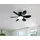 Trio Lund 53 cm Deckenventilator Schwarz
