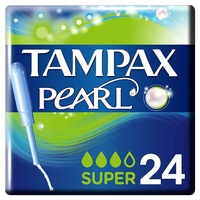 Tampax Pearl Super, Tampon 24 Stück(e)