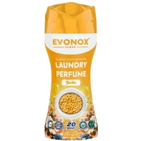 EVONOX Clean Berlin - Wäscheparfüm, Frühlingsfrische Wäscheparfüm, Langanhaltender Wohlgeruch, 3X länger anhaltender Duft, 20 Waschen, Vegan (210 g)