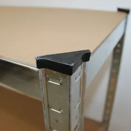 Baumarktplus Schwerlastregal verzinkt 180x90x40 cm je 5 Böden pro Regal Traglast von 875kg Werkstattregal Kellerregal Archivregal