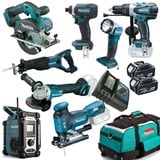 MAKITA DCS551 Akku Metall Handkreissäge Combo Kit 18V Set + DJV181 Stichsäge +++