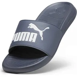 Puma Popcat 20 Slide Sandal, Inky Blue White, 35.5 EU