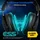 Medion ERAZER Mage P20 Gaming Headset (240cm Kabel, Over Ear, flexibles & abnehmbares Mikrofon, RGB Beleuchtung, 3,5mm Audio, USB, ES9260Q Soundchip,