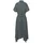 LASCANA Druckkleid Blusenkleid Punktedruck Grün/Schwarz 36