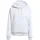 adidas Essentials 3-Streifen Fleece Hoodie Damen JX2540 - light grey heather/white S