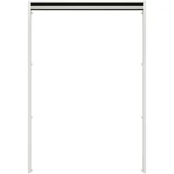 Insektenschutz-Rollo HECHT INTERNATIONAL "für Dachfenster", grau (weiß), B:160cm H:180cm, Filatec-Gewebe (2-Komponenten-Kunststoff-Faden), Rollos