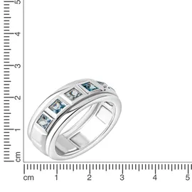 Celesta Ring silbergrau 54