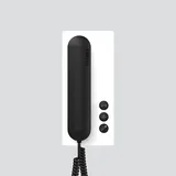 Siedle Haustelefon Standard HTS 811-0 WH/S weiß hochglanz/schwarz