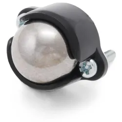 Pololu Ball Caster, 0,5 Zoll Metallkugel, ABS Gehäuse, höhenverstellbar für kleine Roboter