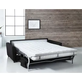 Bali Schlafsofa BALI "Dallas, Dauerschläfer", grau (dunkelgrau), B:215cm H:93cm T:103cm, Sofas, Schlafsofa, in 140er und 160er Breite, inkl. Ergoflex-Unterfederung